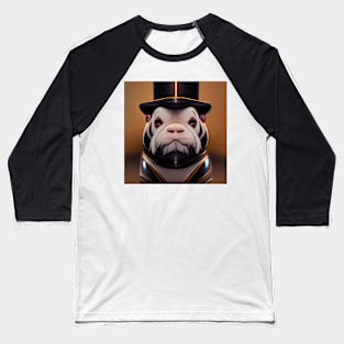 pug in a suit 03 Baseball T-Shirt